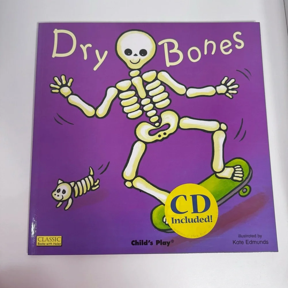 Four New Kids baby books CD Sing Along Interactive Wheels‎ Bus Ants Bones Meadow